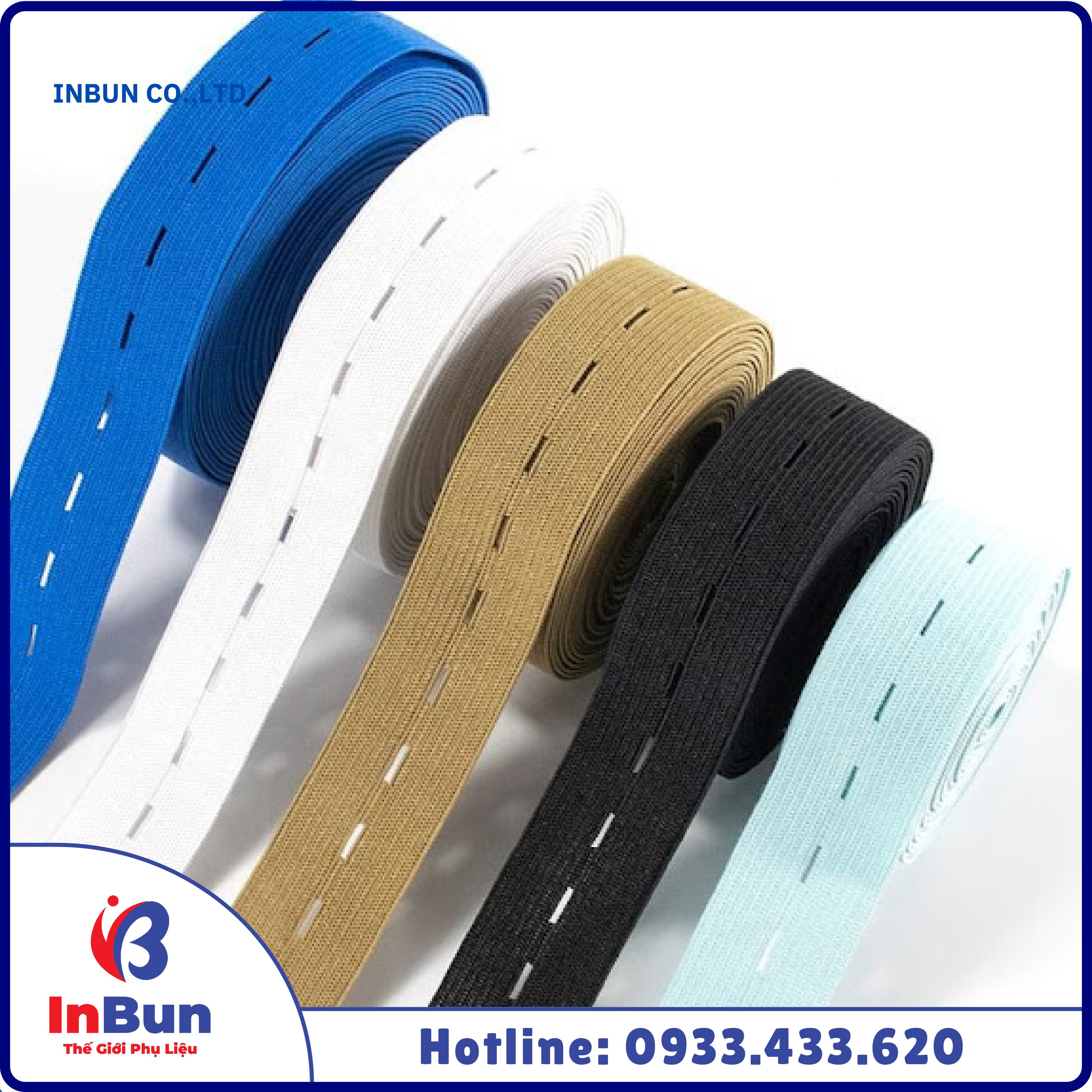 ADJUSTABLE ELASTIC WAISTBAND WITH BUTTON